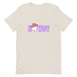 Howdy Cowgirl Tooth Brown Hat T-Shirt Lavender Design