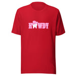 Howdy Cowgirl  Pink Hat T-Shirt Pink Design