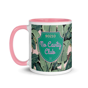 No Cavity Club 90210 Pink Mug