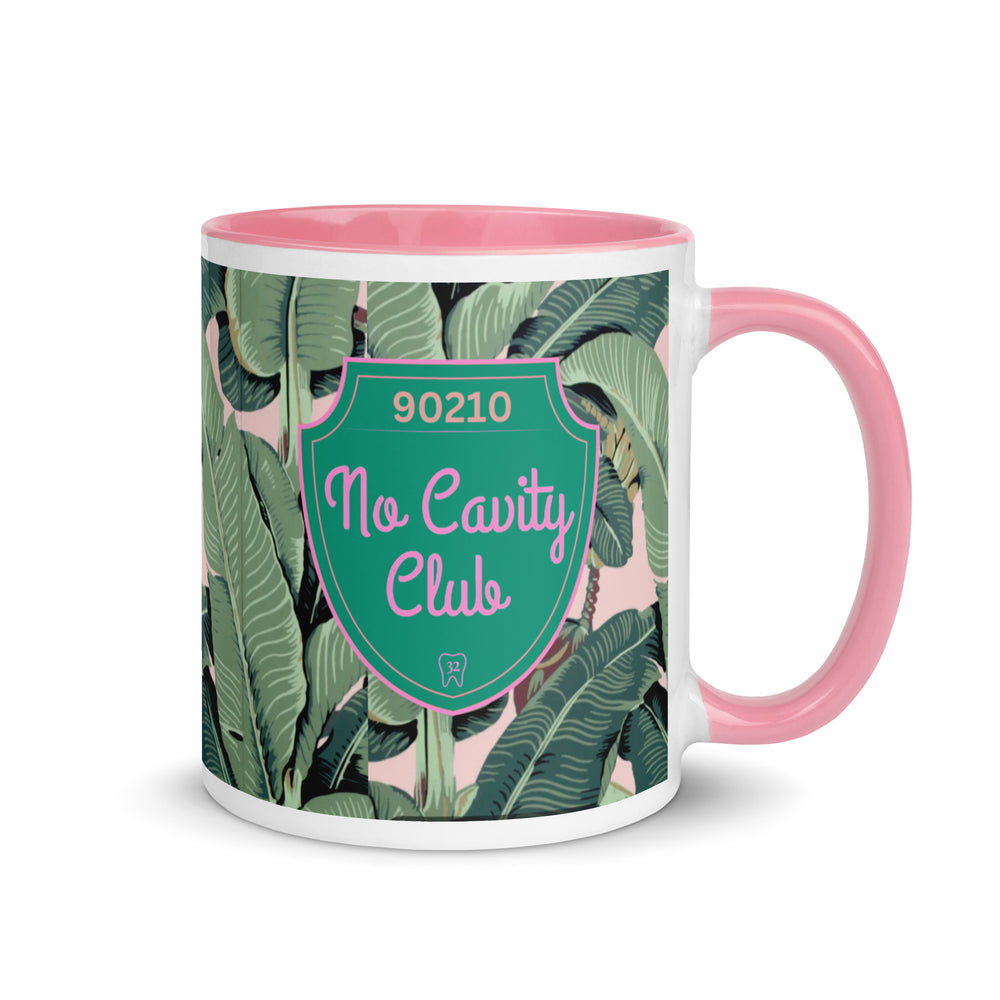 No Cavity Club 90210 Pink Mug