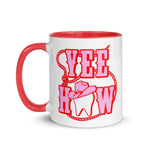 Yea Haw Cowgirl Tooth Mug with Color Inside