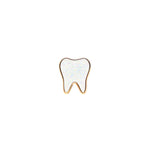 Original Tooth Pin - White Glitter