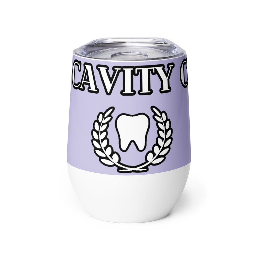 
            
                Load image into Gallery viewer, No Cavity Club Wine Tumbler
            
        