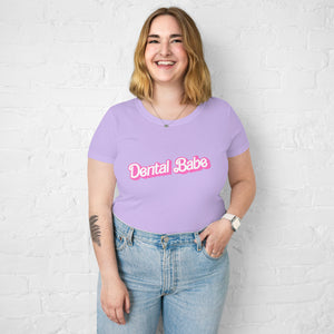 
            
                Load image into Gallery viewer, Dental Babe- Retro Design Women’s fitted t-shirt
            
        