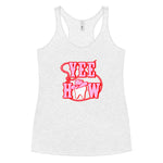 YeeHaw Tooth Cowgirl Women's Racerback Tank